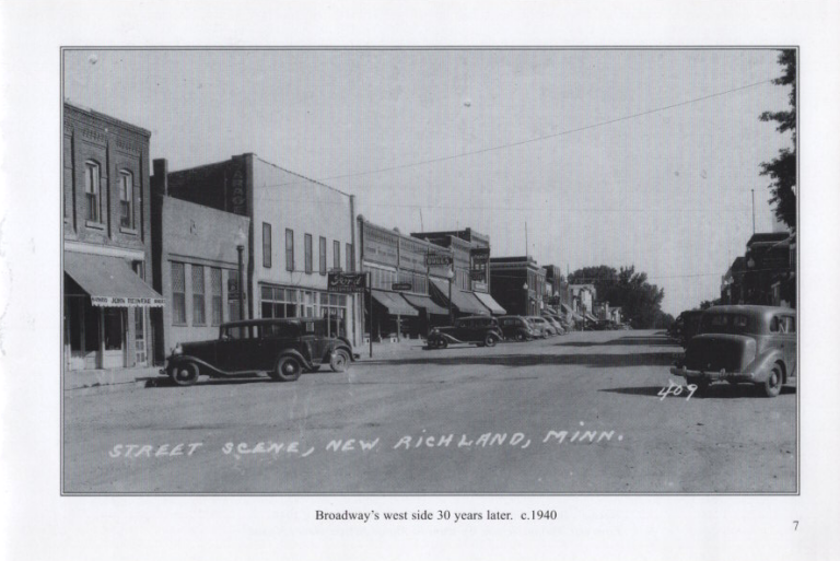 West Side of Broadway, circa 1940