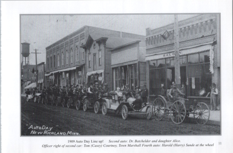 Auto Day Lineup, 1909