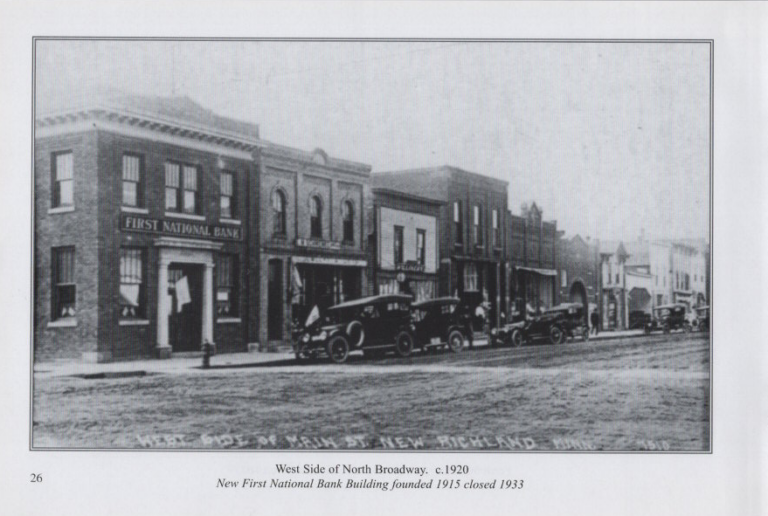 West Side of North Broadway, circa 1920