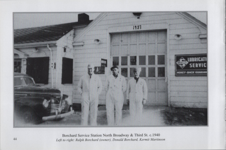 Borchard Service Station, circa 1940