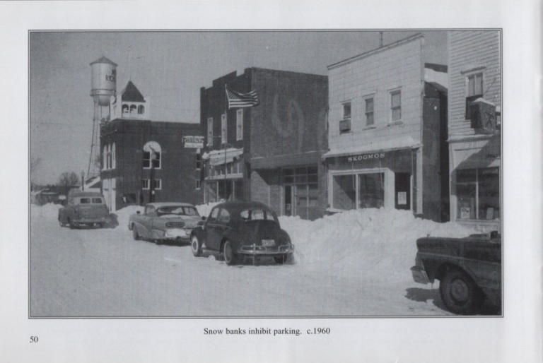 Broadway Snow Banks, circa 1960